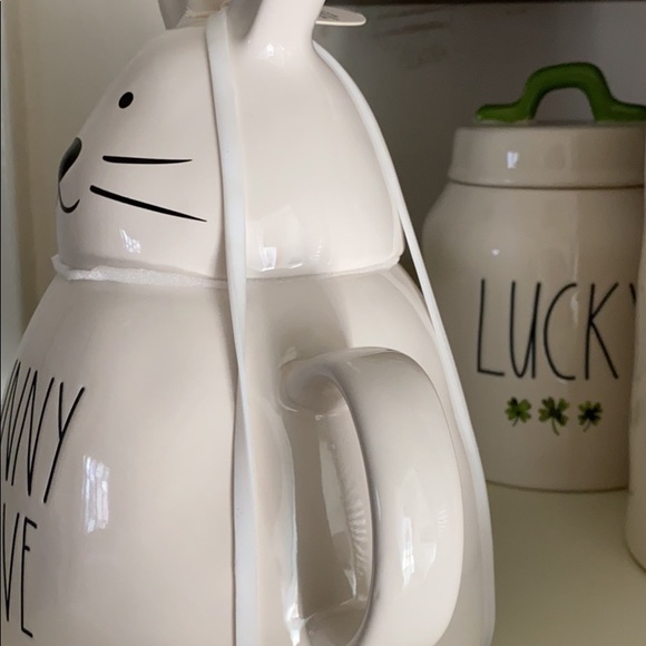 Rae Dunn Bunny Love teapot - Picture 4 of 6